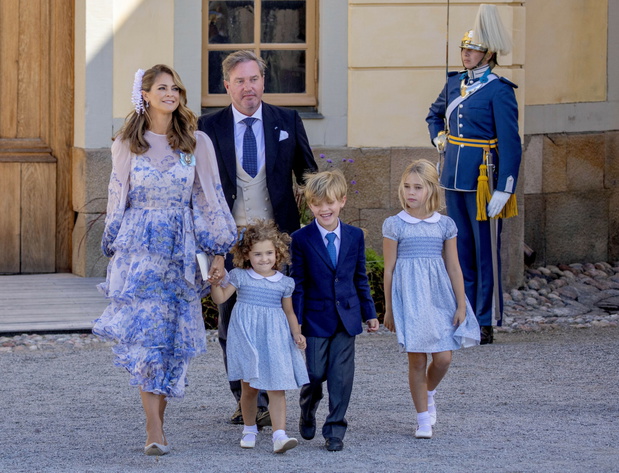 Sofia i Karol Filip ze Szwecji ochrzcili syna