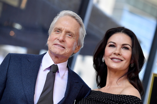Michael Douglas Honored With Star On The Hollywood Walk Of Fame
