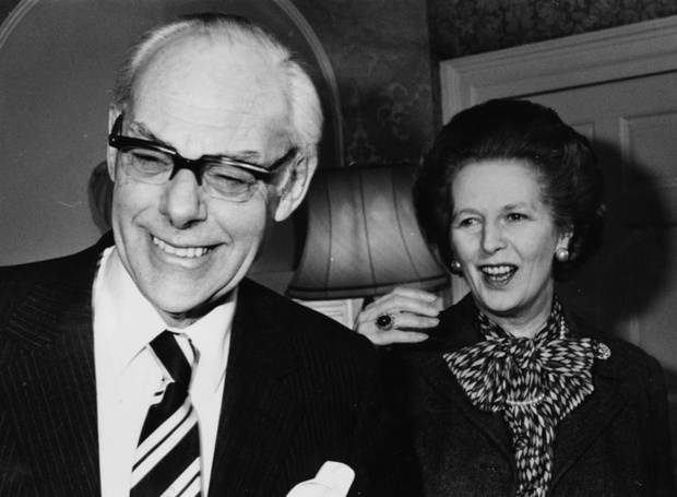 Margaret And Denis Thatcher