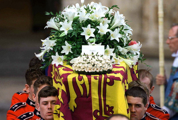 In memory of Diana, Princess of Wales, who was killed in an automobile accident in Paris, France on August 31, 1997.
