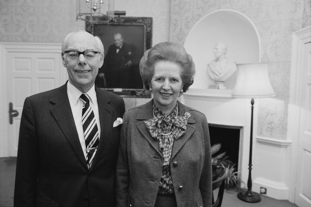 Margaret And Denis Thatcher