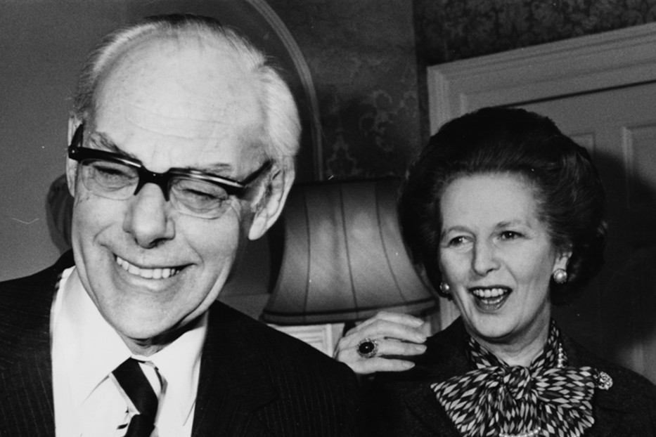 Margaret Thatcher, Denis Thatcher, Londyn, 11.02.1985 rok