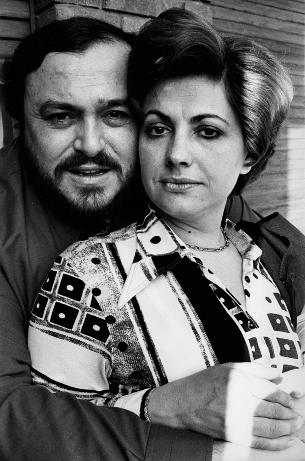 Archiwalne zdj?cia Luciano Pavarotti
