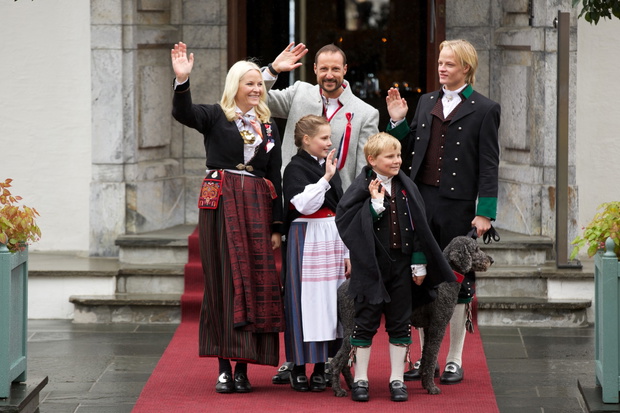 The Norwegian Royal Family Celebrate National Day In Oslo