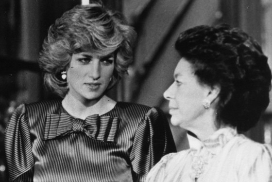 księżniczka Małgorzata, księżna Diana