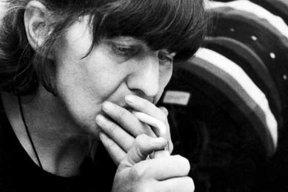 Barbara Sadowska, poetka, matka Grzegorza Przemyka, Warszawa, październik 1984 rok