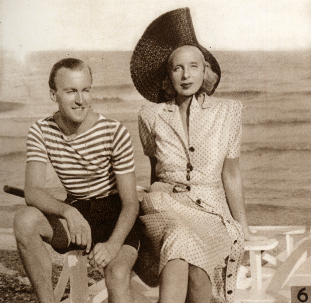 Tamara de Lempicka at the Venice Lido