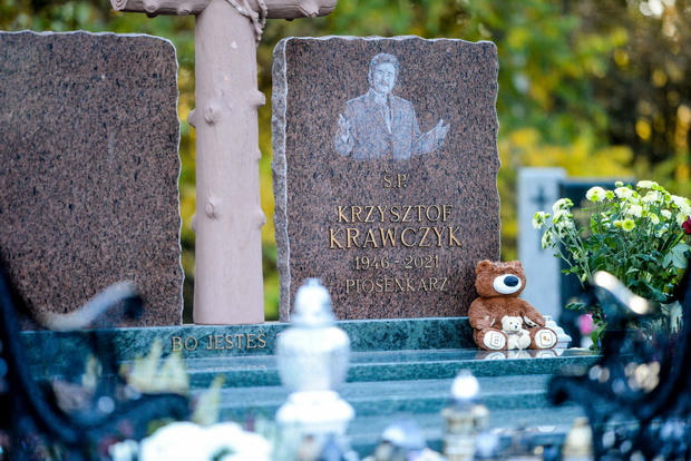 Grób Krzysztofa Krawczyka