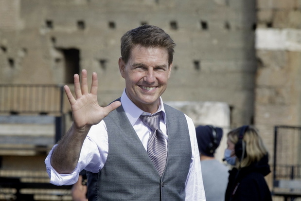 Tom Cruise na planie Mission Impossible w Rzymie