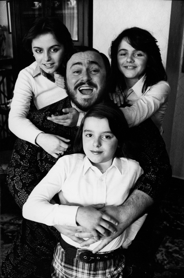 Archiwalne zdj?cia Luciano Pavarotti