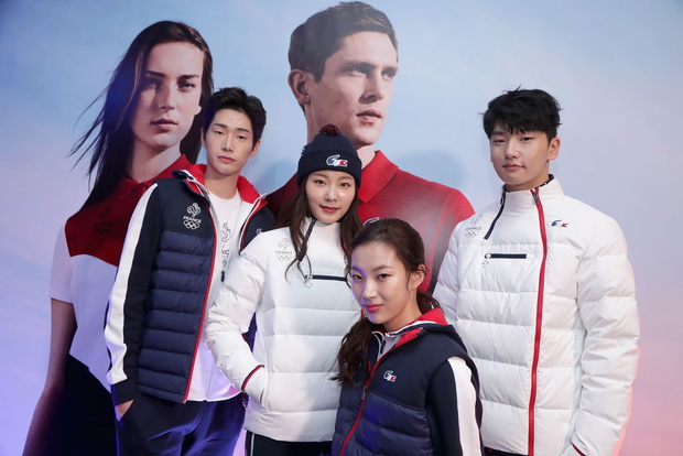 "LACOSTE" France Olympic Collection Launch - Photocall