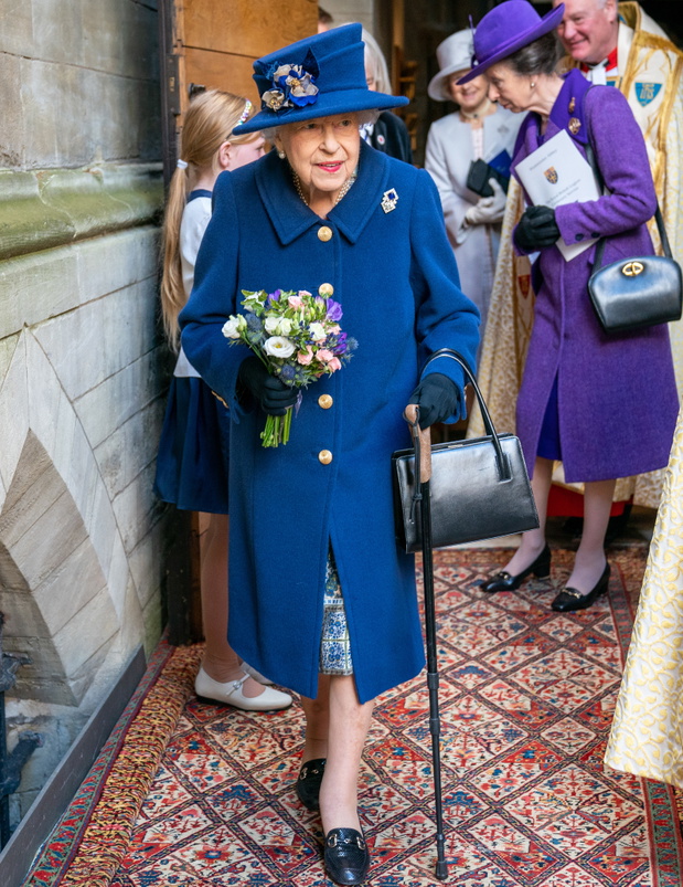 The Queen And The Princess Royal Attend A Service Of Thanksgiving At Westminster Abbey