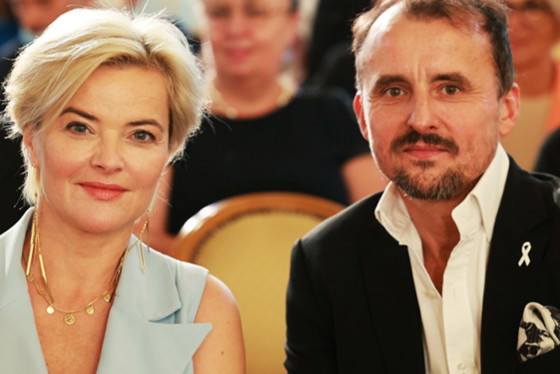 Konrad Wojterkowski, Monika Richardson, Warszawa, Gala finałowa konkursu Lodołamacze, 07.10.2021 rok