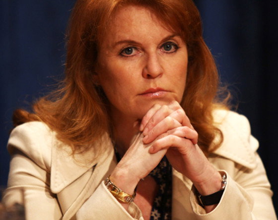 Sarah Ferguson, księżna Yorku, Nowy Jork, 22.02.2010 rok