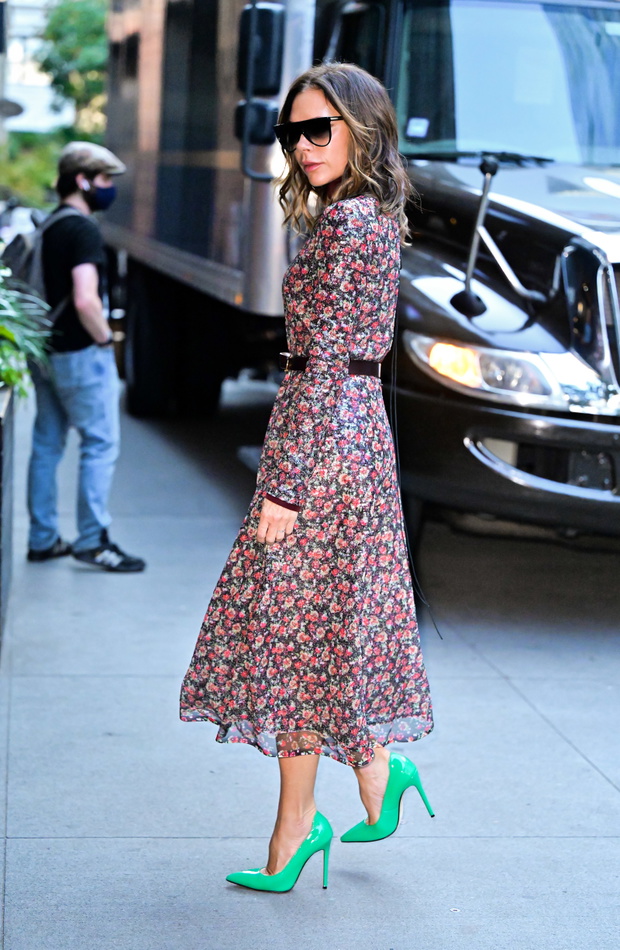 Celebrity Sightings In New York City - October 15, 2021