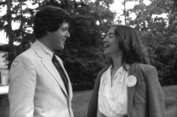 Portrait of Bill and Hillary Rodham Clinton