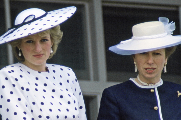 Charles Diana And Anne Derby