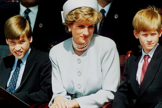 Książę Willia, Diana, książę Harry