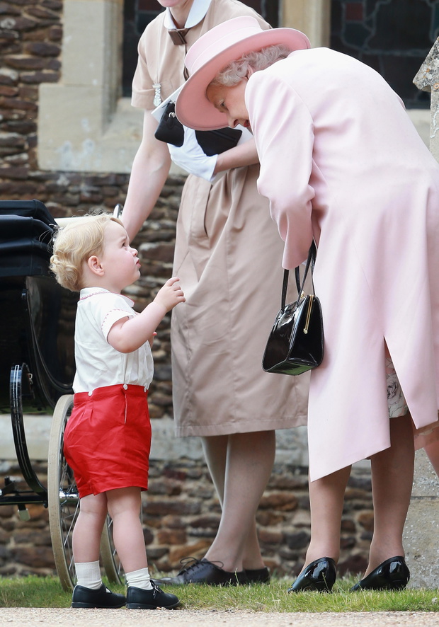The Christening Of Princess Charlotte Of Cambridge