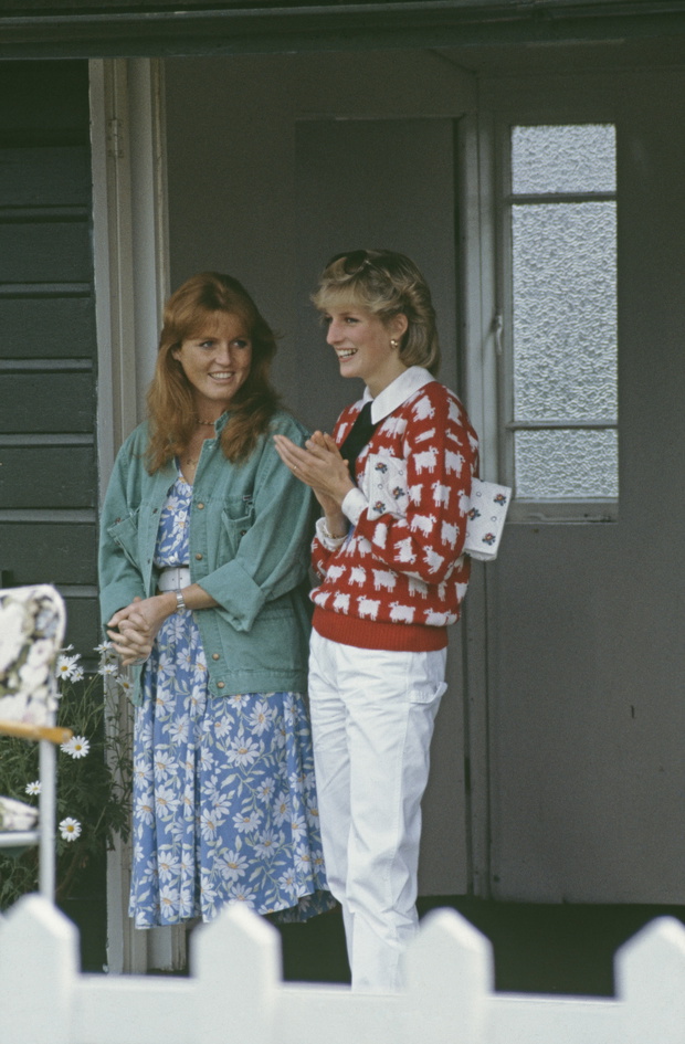 Sarah And Diana At Polo