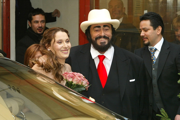 Luciano Pavarotti Marries Nicoletta Mantovani