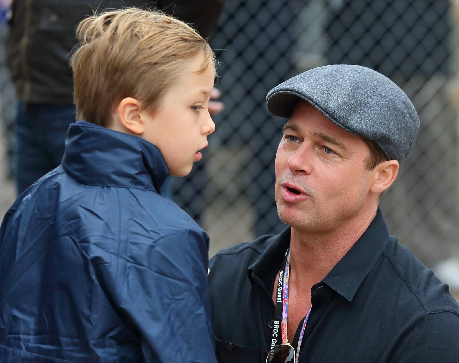 Knox Jolie-Pitt z tatą