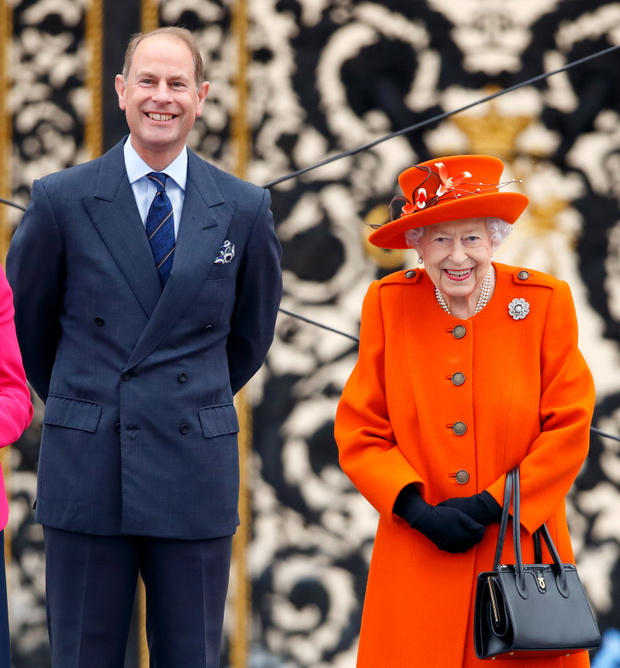 The Queen's Baton Relay At Buckingham Palace