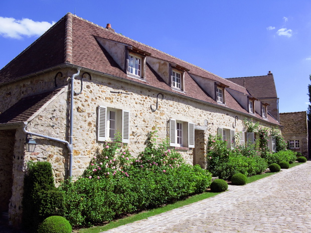 La Maison des Amis at the Duke and Duchess of Windsor's country home Le Moulin de la Tuilerie in Gif sur Yvette, France. Image shot 05/2011. Exact date unknown.