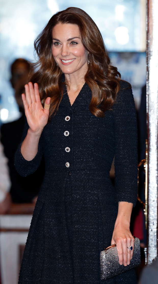 The Duke And Duchess Of Cambridge Attend A Charity Performance Of "Dear Evan Hansen"