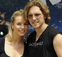Izabela Janachowska, Żora Korolyov, Lekcja tańca z gwiazdami w Porcie Wisła, 16.07.2011 rok
