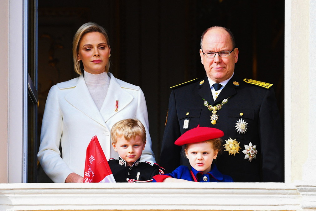 Księżna Charlene, książę Albert, monakijska rodzina królewska