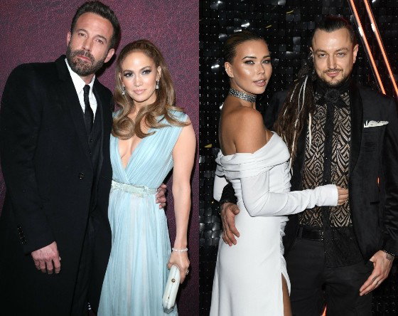 Jennifer Lopez, Ben Affleck, Sandra Kubicka, Baron