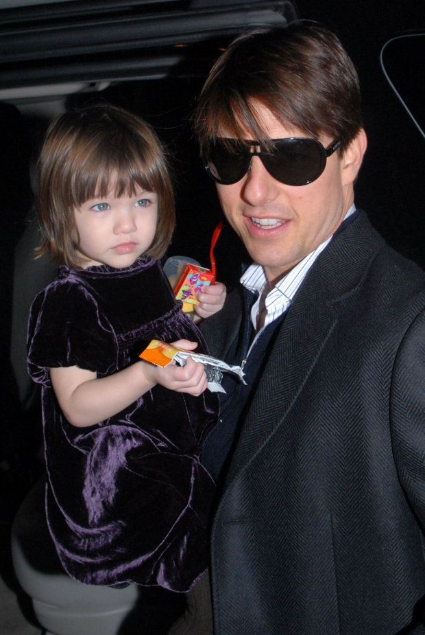 Tom Cruise i Katie Holmes z córk? w Nowym Jorku
