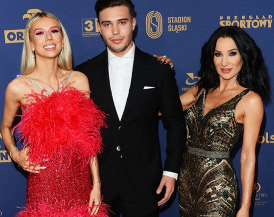 Gala Mistrzów Sportu 2022, Warszawa, 08.01.2022 rok, Justyna Steczkowska, Leon Myszkowski, Ksenia Ngo