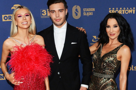 Gala Mistrzów Sportu 2022, Warszawa, 08.01.2022 rok, Justyna Steczkowska, Leon Myszkowski, Ksenia Ngo