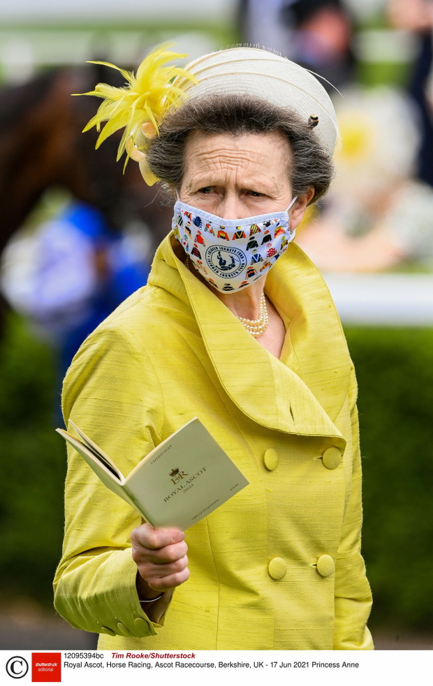 Brytyjska rodzina królewska w Ascot