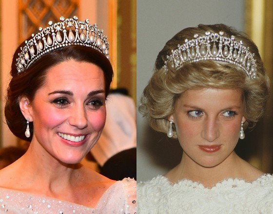 Księżna Kate, księżna Diana