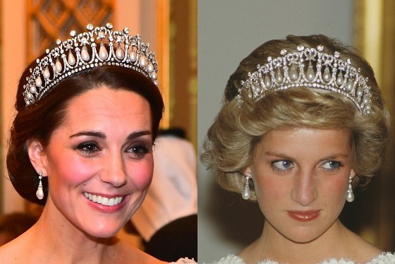 Księżna Kate, księżna Diana