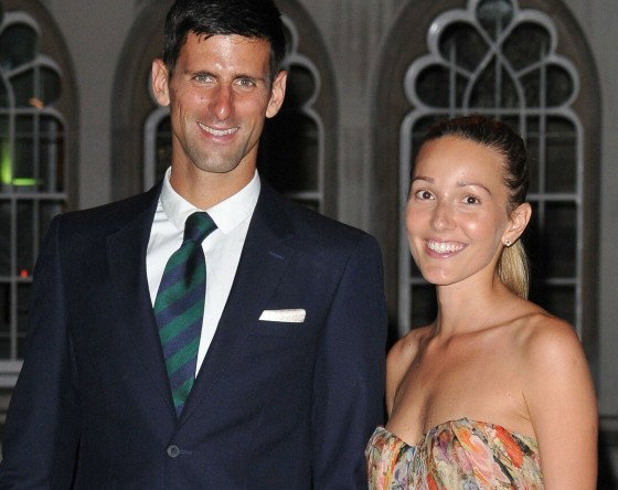 Novak Djoković, Jelena Djoković, Bal mistrzów Wimbledonu, 12.07.2015 rok