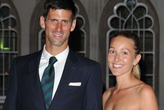 Novak Djoković, Jelena Djoković, Bal mistrzów Wimbledonu, 12.07.2015 rok