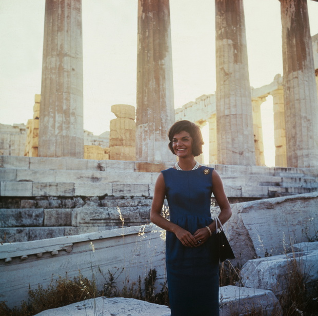 Jacqueline Kennedy at Acropolis
