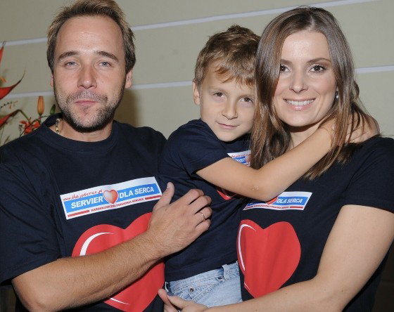 halina mlynkova, łukasz nowicki, syn Piotr, Warszawa, 21.09.2010 rok