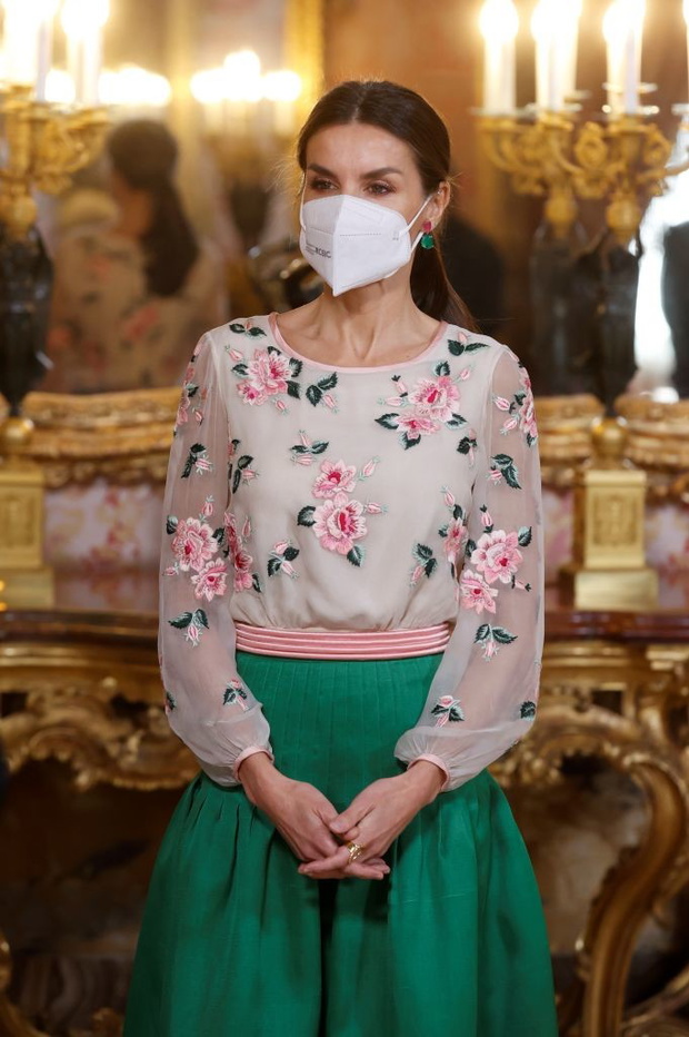 Spanish Royals Receive The Diplomatic Corps At Zarzuela Palace