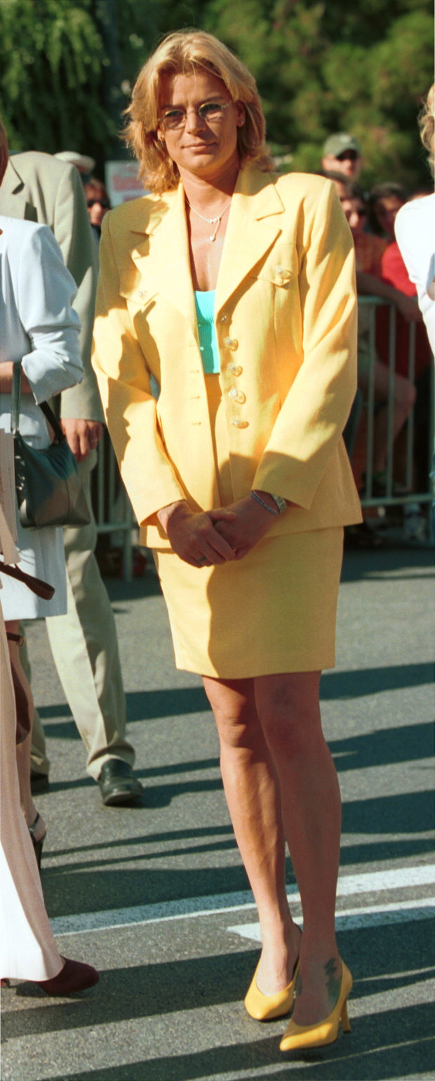 Princess Stephanie Of Monaco At The Rally of Monte Carlo