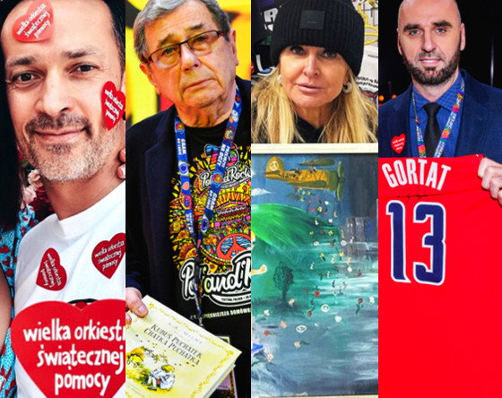 30. finał WOŚP: Olejnik, Gajos, Lenska, Gortat, Gabryjelska, 30.01.2022 rok