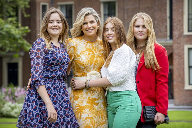 Dutch Royal Family Summer Photo Call At Huis Ten Bosch Palace