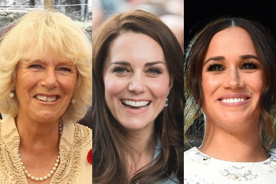 księżna camilla, księzna kate, meghan markle