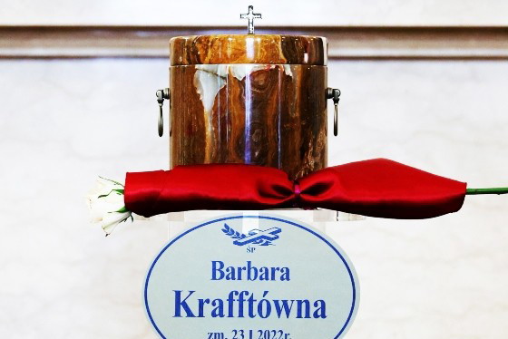 Barbra Krafftówna, Pogrzeb Barbary Krafftówny, 2022
