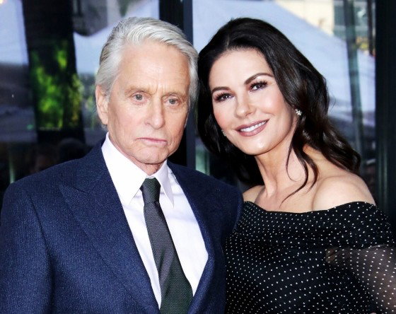Catherine Zeta-Jones, Michael Douglas, 2018, Michael Douglas otrzymał gwiazdę na Bulwarze Sławy