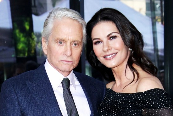 Catherine Zeta-Jones, Michael Douglas, 2018, Michael Douglas otrzymał gwiazdę na Bulwarze Sławy